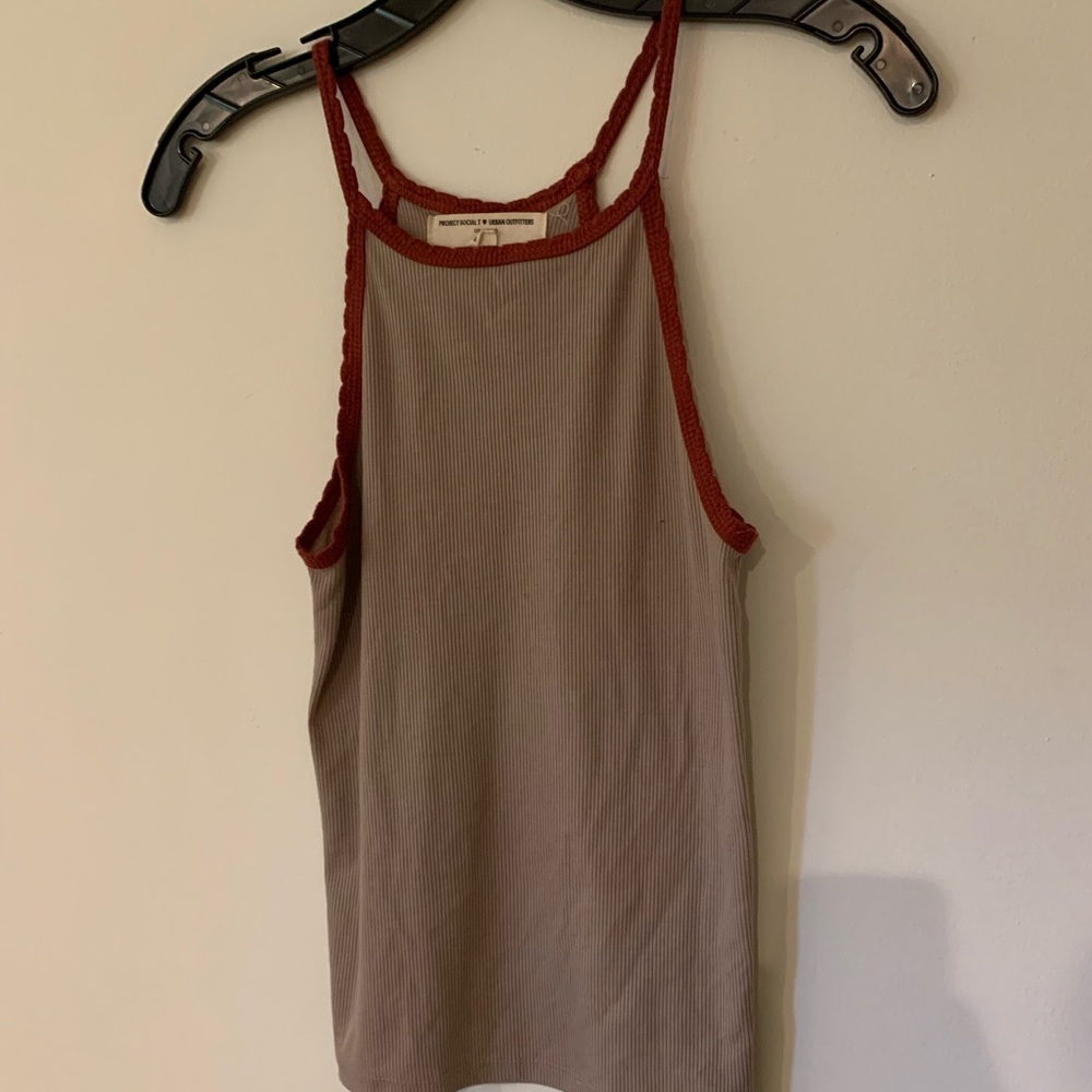 UO project social high neck rank rib s